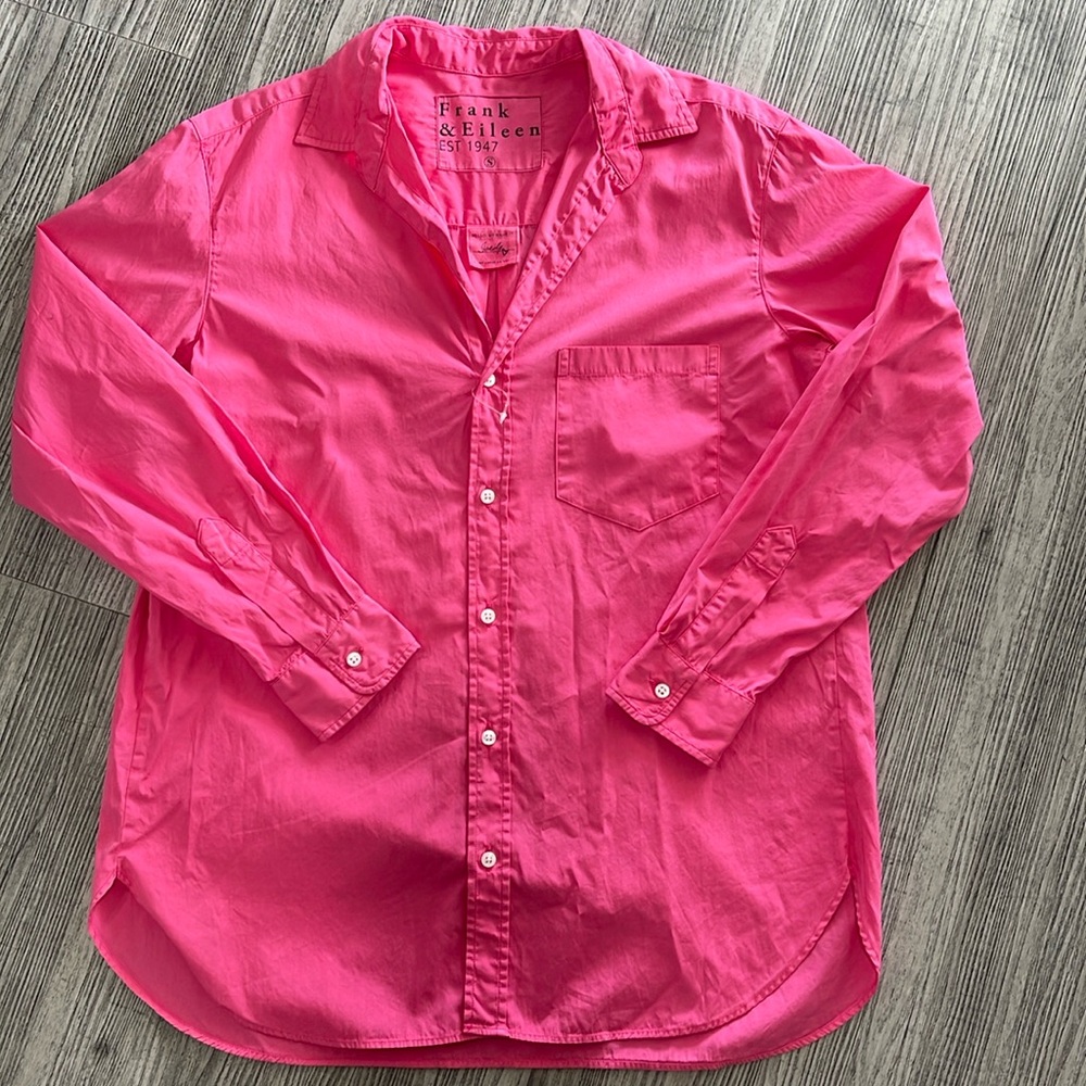 Frank & Eileen Relaxed Button Down shirt size S new